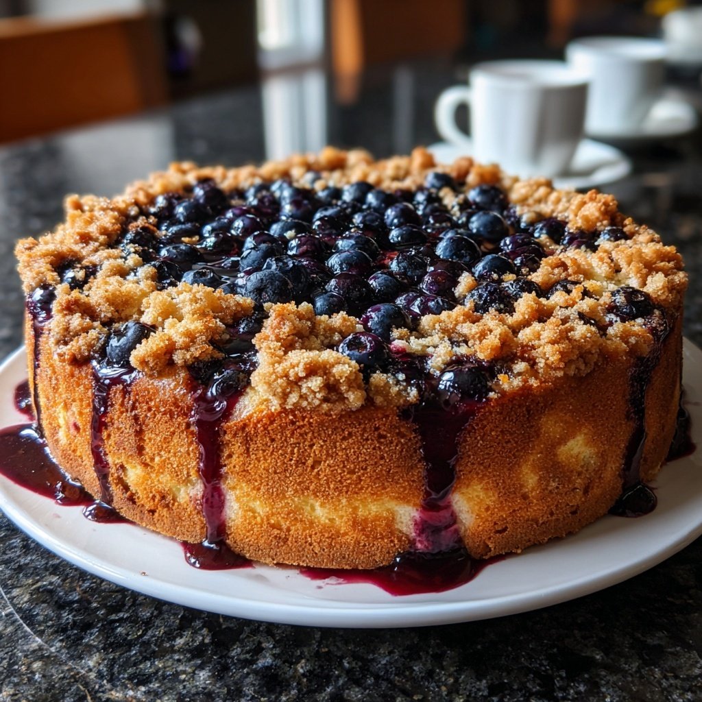 Streuselkuchen Mit Heidelbeeren
