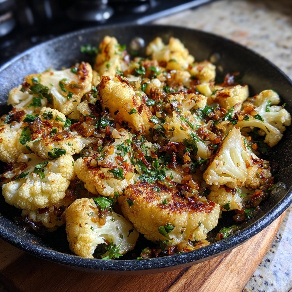 Blumenkohl Schnelle Pfanne