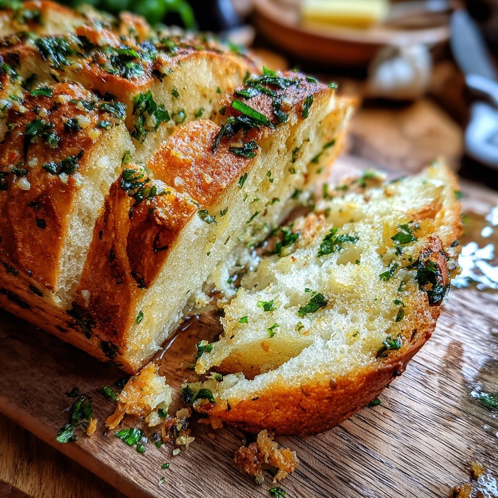 Zupfbrot Mit Knoblauch Öl