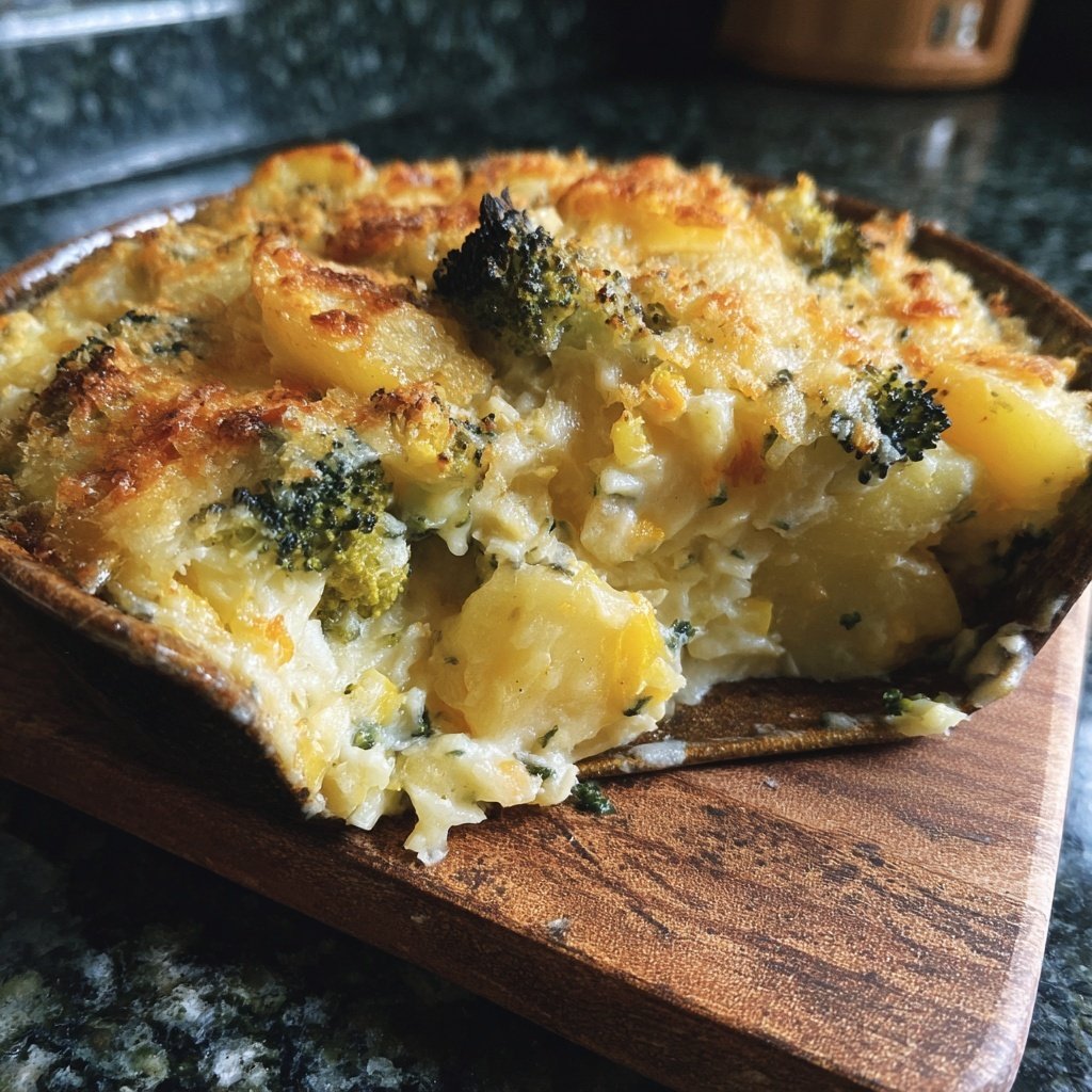 Kartoffel Brokkoli Auflauf Ohne Sahne