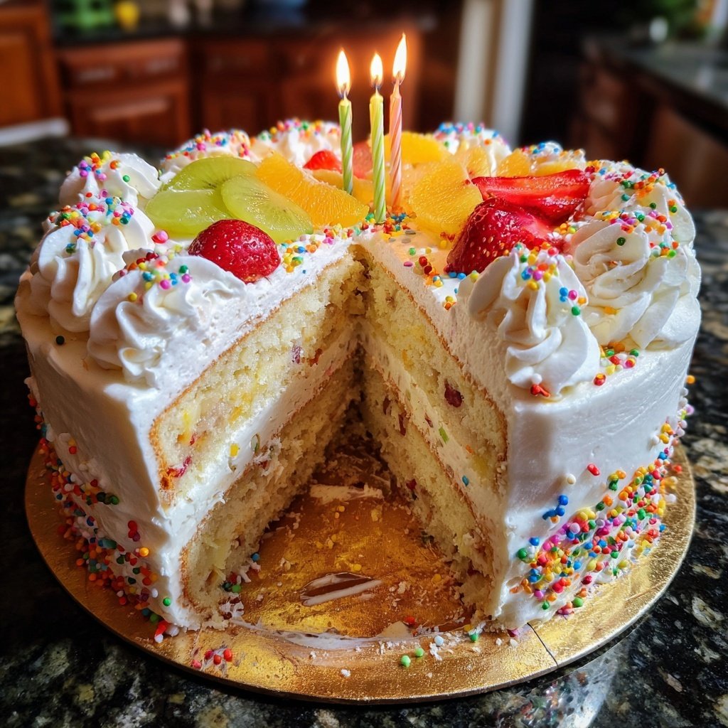 Geburtstagskuchen für viele Gäste