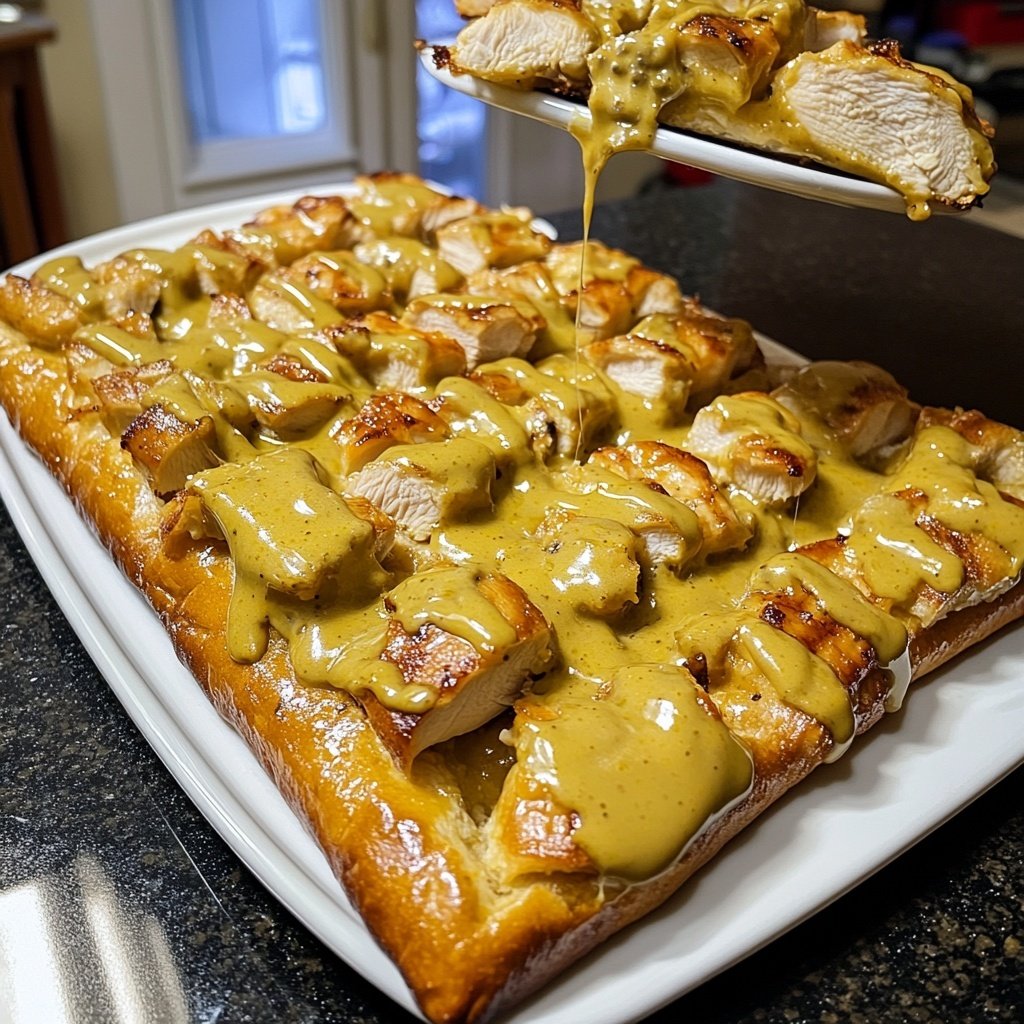 Hähnchenbrust mit Senfsauce