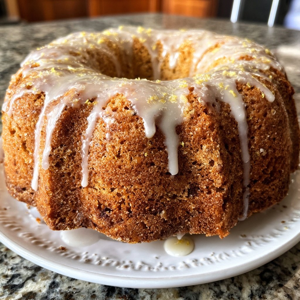 Zitronenkuchen mit Vollkornmehl