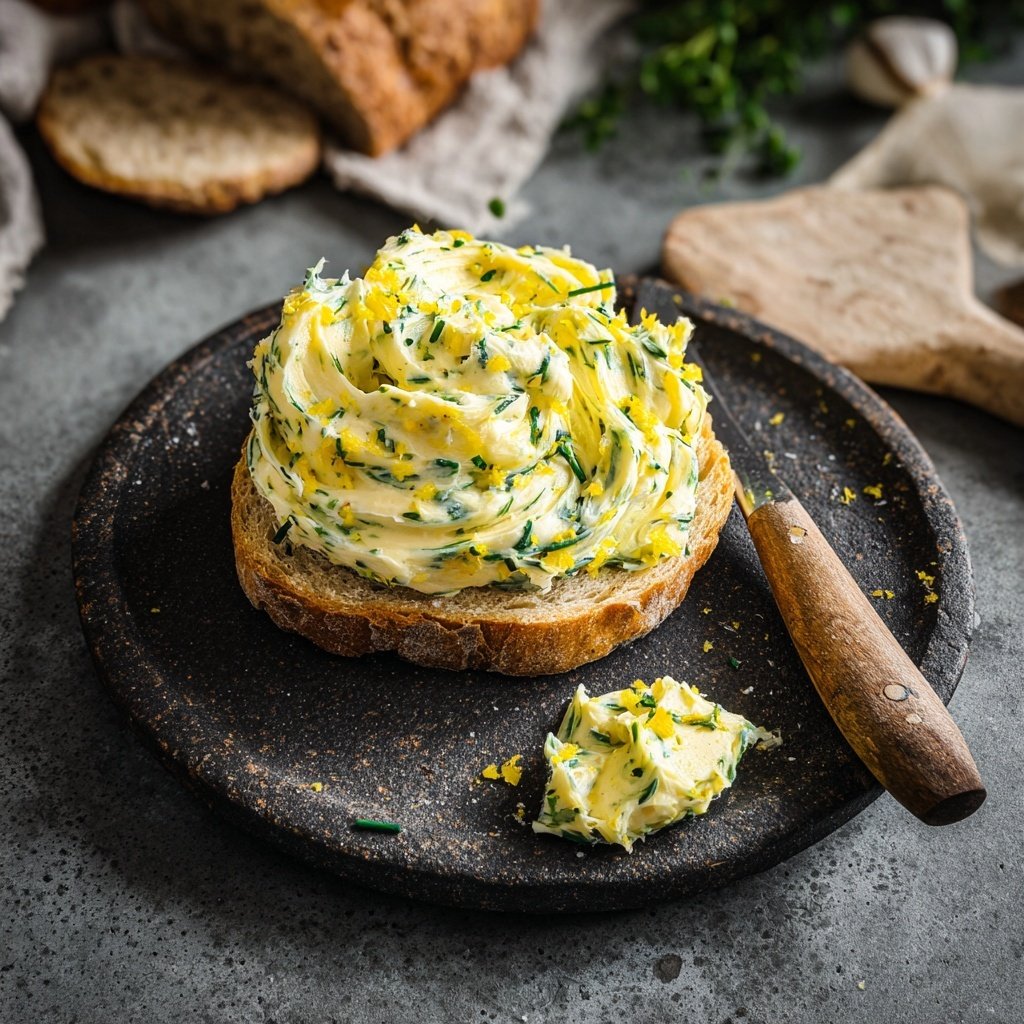 Kräuterbutter Mit Zitronen Pfeffer