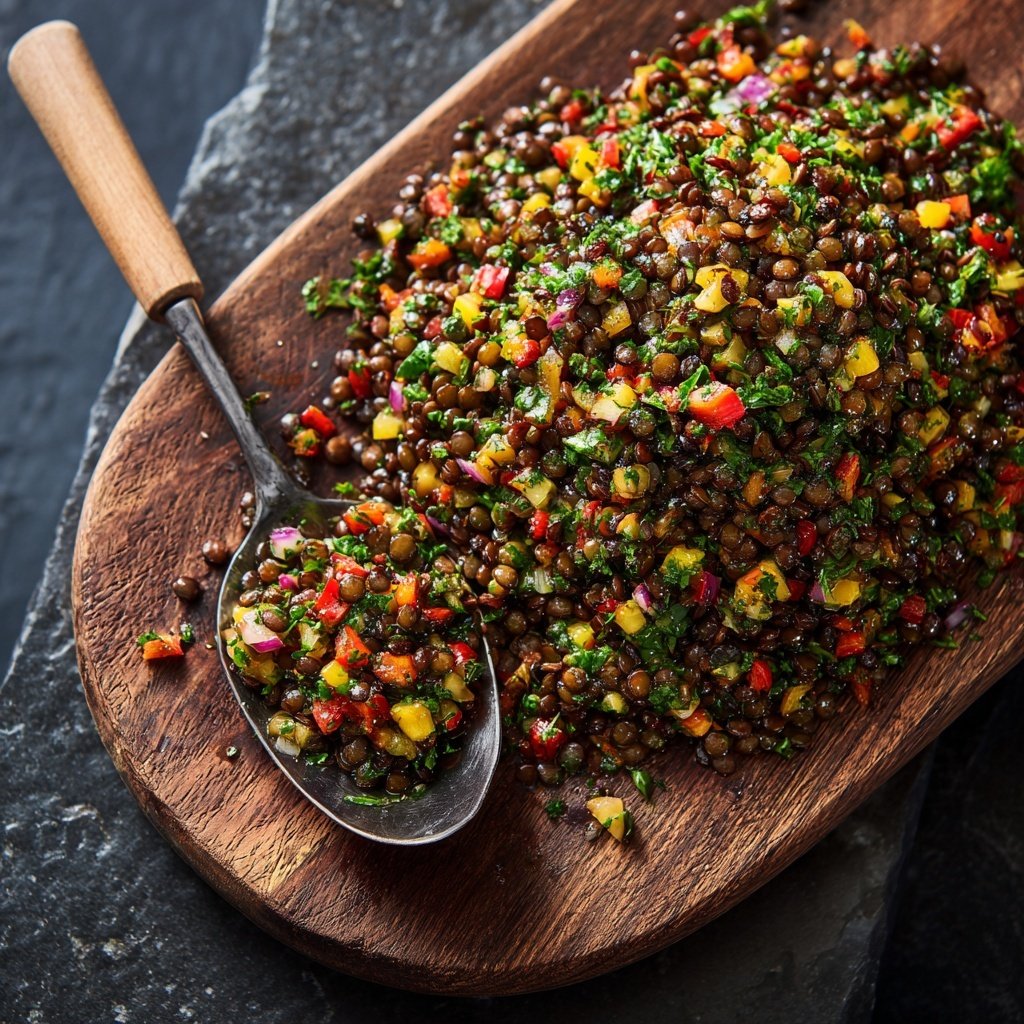 Grill Beilagen Mit Linsensalat