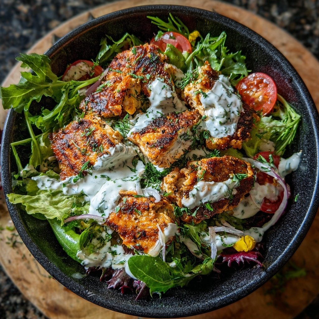 Grill Beilagen Salat Mit Joghurt Dressing